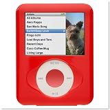 Pleiades Biscuits for iPod nano 3G/Ruby Red SE-BS-RD
