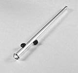 GlassDharma DD7BK6.25 The Sipper 7mm x 6.25 Inch Glass Straw - Black