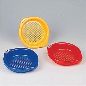 Sand Sieve Small Yellow PVC-Free