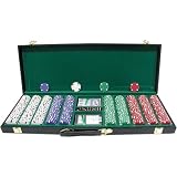 500 chip set Texas Hold'em with Vinyl Case