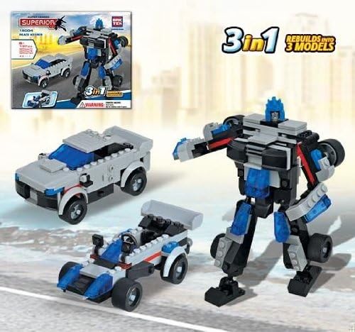 Brictek Heroes 3 in 1 Peace Keeper Building Kit