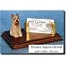 Briard (Black) Business Card Holder