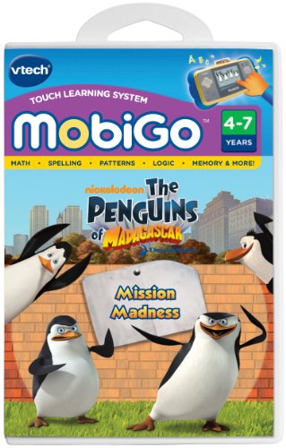 Vtech MobiGo Learning Software - Penguins of Madagascar