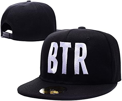 JRICK Big Time Rush BTR Logo Adjustable Snapback Embroidery Hats Caps