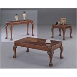Ball & Claw Foot Design Sofa Table By Coaster Furniture