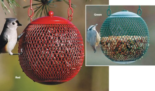 Mesh Ball Feeder Red
