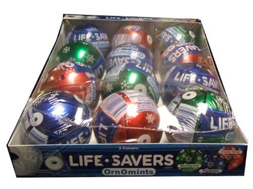 Lifesavers Ornomints Holiday Christmas Gift Box by Hard Candy