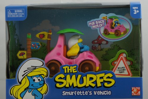 Smurfs Playset Smurfette\'s Vehicle