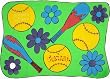 Softball Pillowcase - easy to personalize!