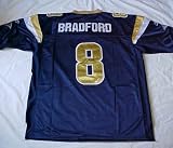 Sam Bradford Hand Signed Autographed St Louis Rams Authentic Reebok Jersey - ...