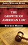 The Growth of American Law