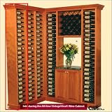 Wine Master Cellars Starter Wood Cabinet Platinum Series Wine Rack WD-SG-P