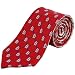St Louis Cardinals Red-White Home and Away Reversible Silk Necktie