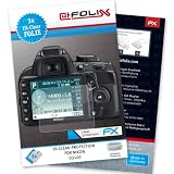 atFoliX Displayschutzfolie f�r Nikon D3100 (3 St�ck) - FX-Clear: Displayschutz Folie kristallklar! H�chste Qualit�t - Made in Germany!von "Displayschutz@FoliX"