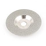 uxcell　ダイヤモンドカップ　ダイヤモンド切削ディスク　100mm x 16mm　ガラス　研削工具　ホイール