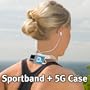 5G iPod nano nekFIT sportband plus 5G Crystal Clear Case - MacWorld 2009 Best of Show - no more dangling wires