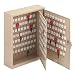 STEELMASTER Dupli-Key Two-Tag Cabinet for 240 Keys, 16.5 x 20.5 x 5 Inches, Sand (201824003)