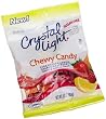 Sorbee Crystal Light Sugar-Free Chewy Candy In Assorted Fruit Flavors, 3.3-Ounce Bags (Pack of 6)