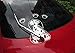 Crusar Fun Decals/Sticker for Car - Dalmatian Wagging its Tail
