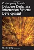 Contemporary issues in database design and information systems development