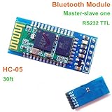 Sunkee 30ft Wireless Bluetooth RF Transceiver Module serial RS232 TTL HC-05 for arduino