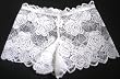 Sexy Lowrise Flower Pattern Lace Boyshort Panty