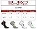 Eurosock, Running Socks, Second Skin Feel, Relieves Hot Spots & Foot Stress, Provides Comfort, Moisture Controlled -6309
