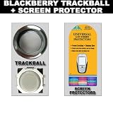 Blackberry Trackball / Joystick / Navigate / Pearl / Ring Repair Replacement Fix Fixing for Rim + Screen Protector for Blackberry Pearl 8100 8130 Curve 8300 8310 8320 8800 8820 8830
