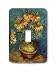 Van Gogh Lilies in Copper Vase Decorative Steel Switchplate Cover