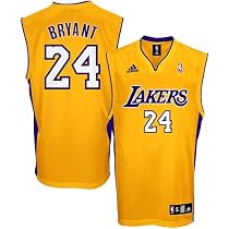 Kobe Bryant Youth Jersey: adidas Gold Replica #24 Los Angeles Lakers Jersey