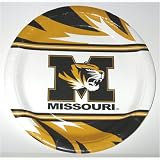 University of Missouri 9 Paper Dinner Plates (8 count)
