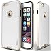 iPhone 6 Plus case, Caseology® [Envoy Series] [Carbon Fiber White] Premium Leather Bumper Cover [Leather Textured] Apple iPhone 6 Plus case
