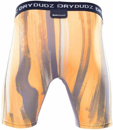 Dry Dudz Men's Compression Quick Dry Shorts Gold