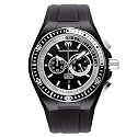 Technomarine - 110018 - Montre Homme - Quartz - Chronographe - Bracelet Caoutchouc Noir