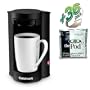 Cuisinart � Commercial 1-cup Coffeemaker - Black (includes 36 World Blend Regular Pods)
