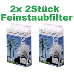 2x 2erPack Feinstaubfilter - 150x120mm - f�r Laserdrucker - Schuetzt zuverlaessig vor Tonerfeinstaub
