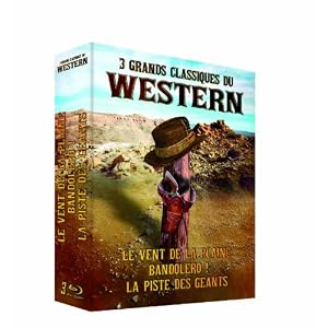 Grands Classiques Du Western : Le Vent De La Plaine / Bandolero! / La Piste Des Géants [Blu-ray]