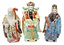 Three Star Gods - China's God of Longevity (Long Life), Prosperity, & Fortune