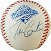1993 Toronto Blue Jays World Series Partial Team Autographed Baseball - 7 Signatures