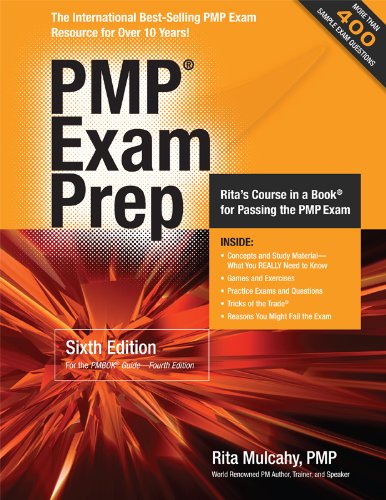 PMP Exam Preparation Book Sixth Edition image PMP Exam Preparation Book Sixth Edition