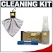 Nikon Cleaning Combo Kit: Nikon 3-piece Lens Cleaning Kit + Spudz Microfiber Lens Cloth - For Nikon D700, D300, D200, D90, D80, D60, D5000, D40x, D40 Digital Slr Cameras