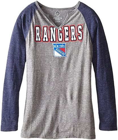 NHL New York Rangers Shout Out L/S Triblend Tee