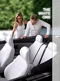 Produkt-Bild: Autositzbezug Set "The White One" aus Baumwolle - Designed by Luigi Fabiano