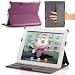 MoKo(TM) Slim-Fit Folio Stand Case for Apple New IPad 3 HD (3rd Generation)- with Smart Cover Auto Wake / Sleep function, Purple