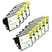 Sophia Global Compatible Ink Cartridge Replacement for Brother LC61 (4 Black, 2 Cyan, 2 Magenta, 2 Yellow)