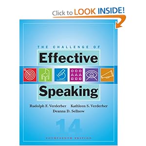 The Challenge of Effective Speaking - Rudolph F. Verderber