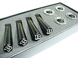 Mercedes Benz Brabus Black Chrome Door Pins