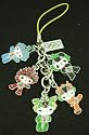 2008 Beijing Olympics Officially Licensed Fuwa Friendlies Commemorative Yellow Cell Phone Lanyard
