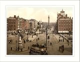 Sackville Street and OConnell Bridge. Dublin. Co. Dublin Ireland, c. 1890s, FRMD