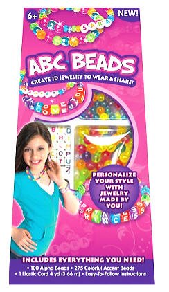 Kids ABC Necklace & Bracelet Beading Kit